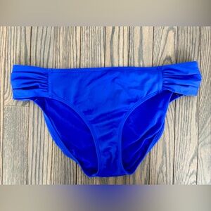Athleta Twist Bikini Bottom Royal Blue Large
